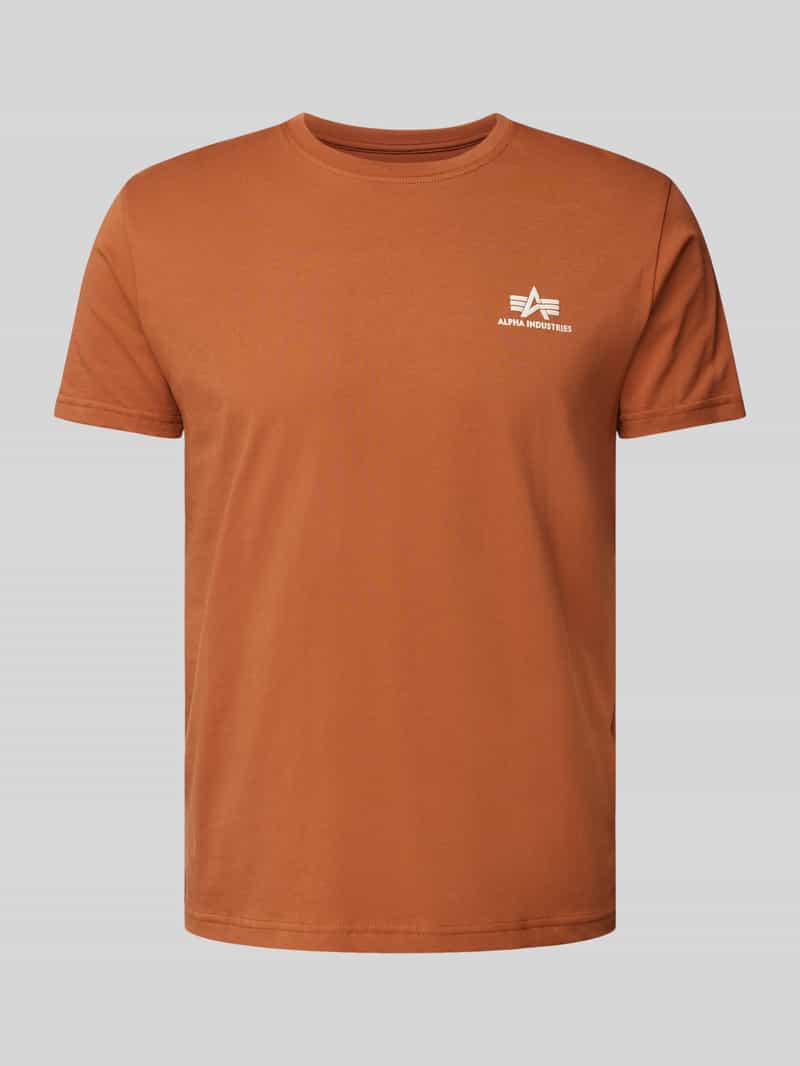 alpha industries T-shirt met labelprint
