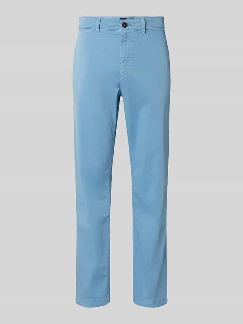 Boss Orange Regular fit chino met ceintuurlussen