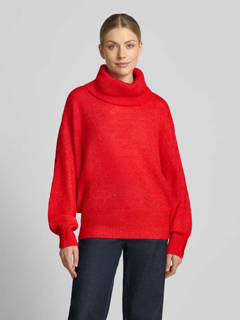 Ichi relaxed fit gebreide pullover met col model 'IHKAMARA'