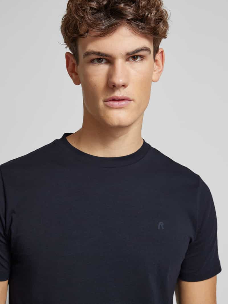 Replay T-shirt met labeldetail