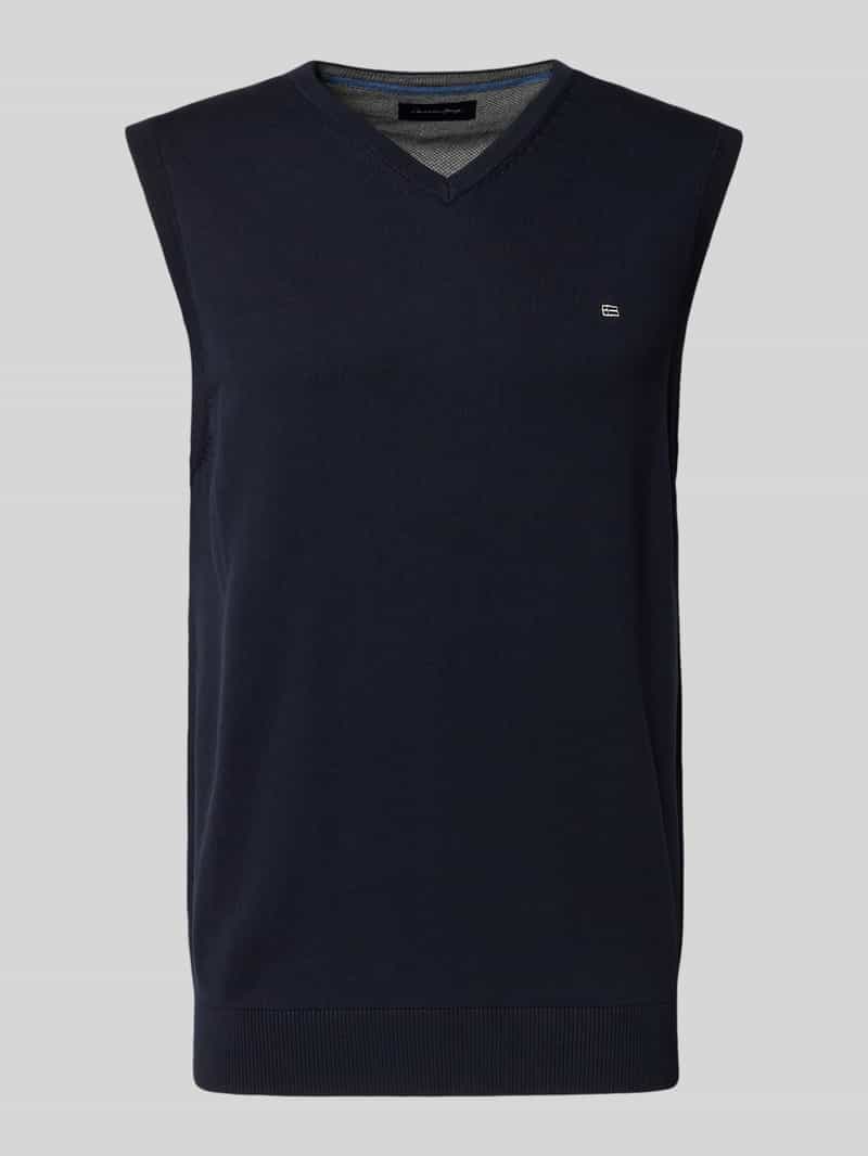 Christian Berg Men Spencer met labelstitching