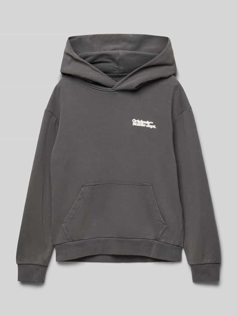 Jack & jones Hoodie met labelprint, model 'VERMONT'