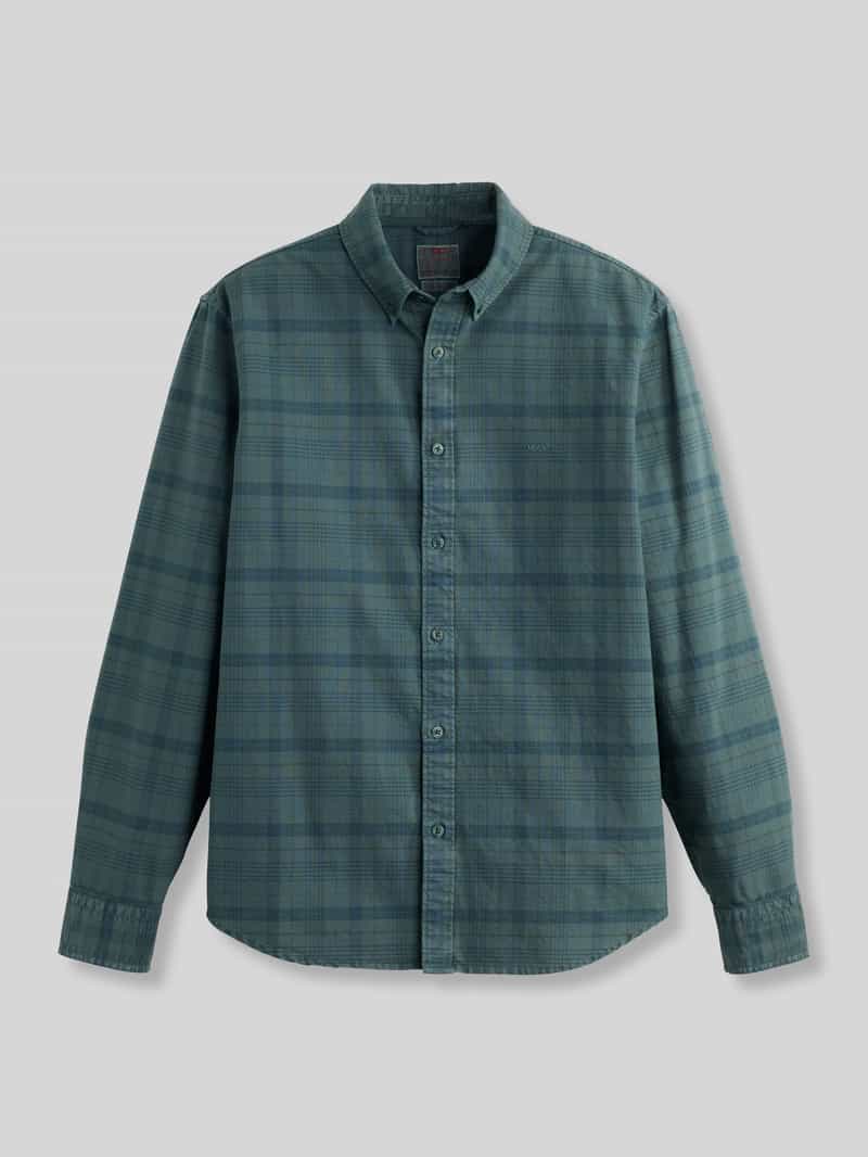 Levi's relaxed fit vrijetijdsoverhemd van puur katoen