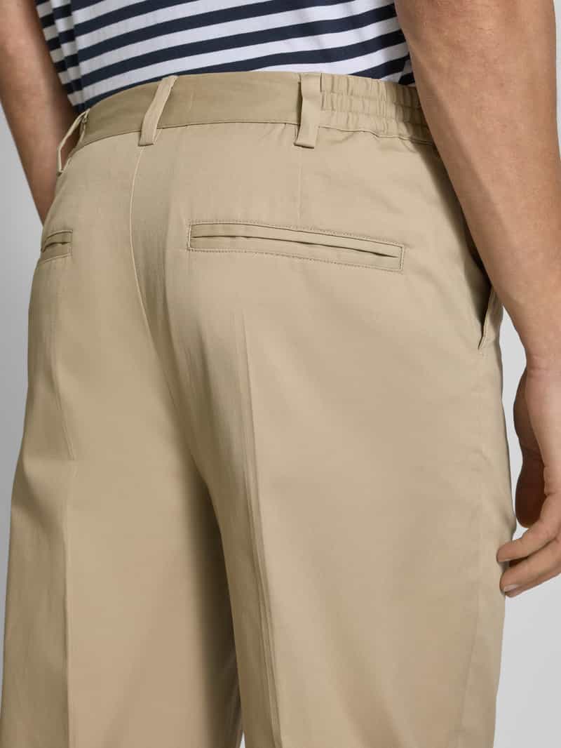casual friday Broek met persplooien model 'PIERCE'