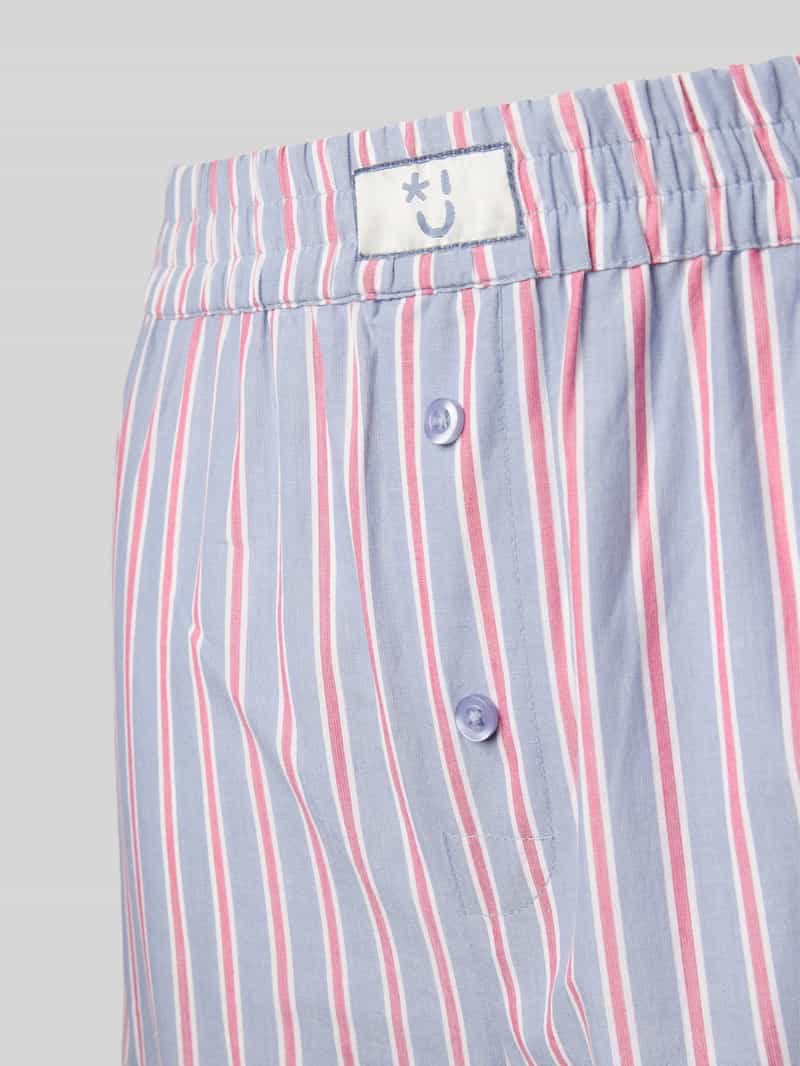 Jake*s Casual Regular fit pyjamabroek met labelpatch