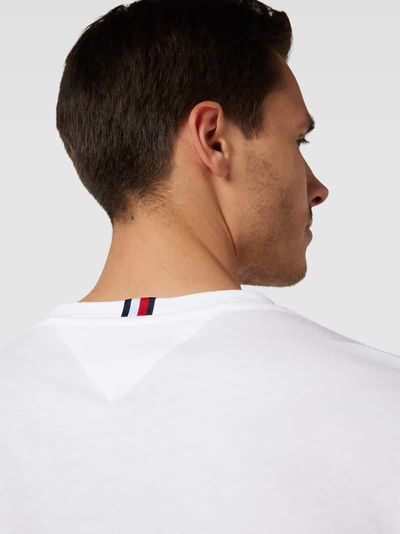 Tommy Hilfiger Slim fit T-shirt met ronde hals