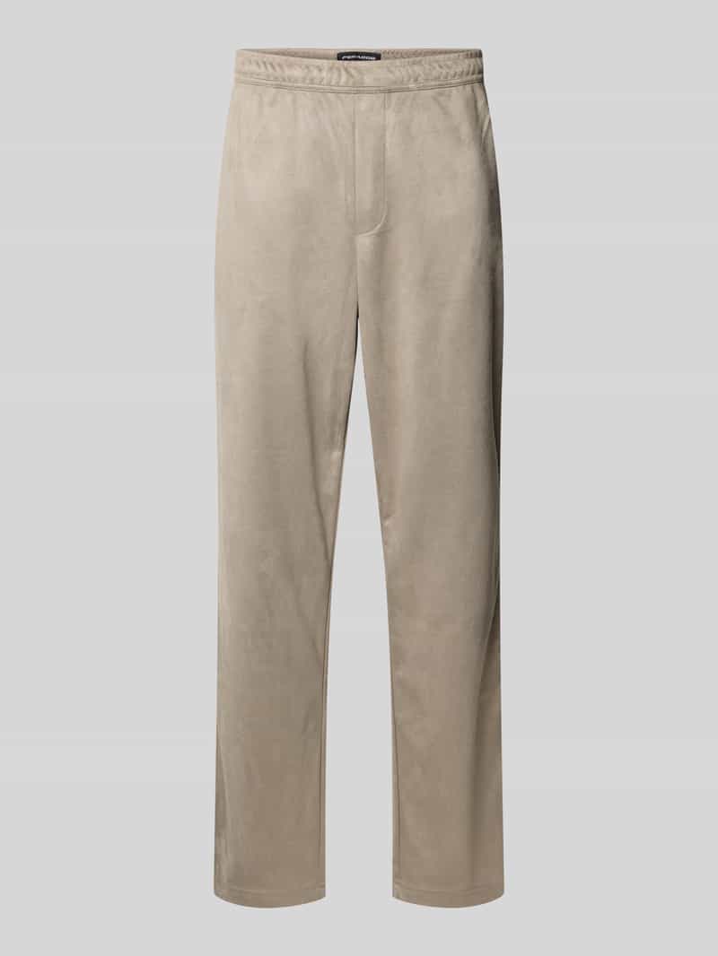 PEGADOR Stoffen broek met elastische band