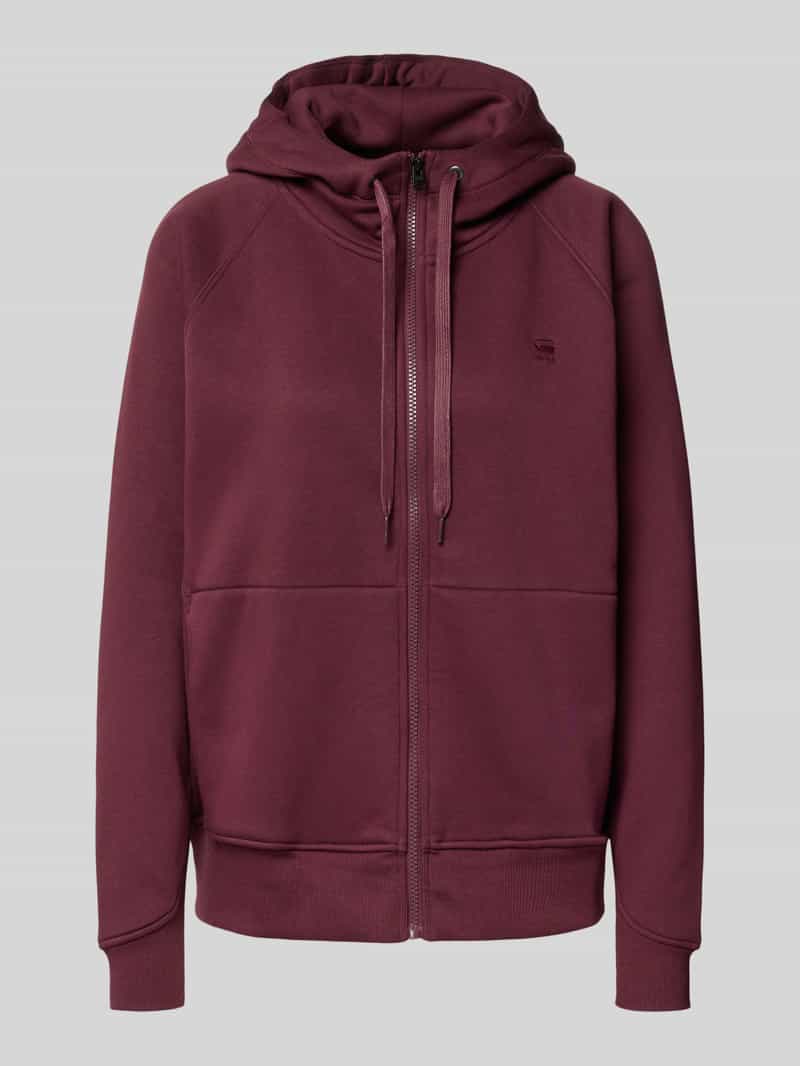 G-Star Raw Regular fit sweatjack met logoprint model 'Premium'