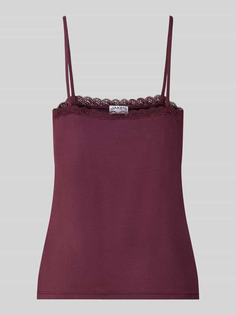 Jake*s Casual Regular fit top van modalmix