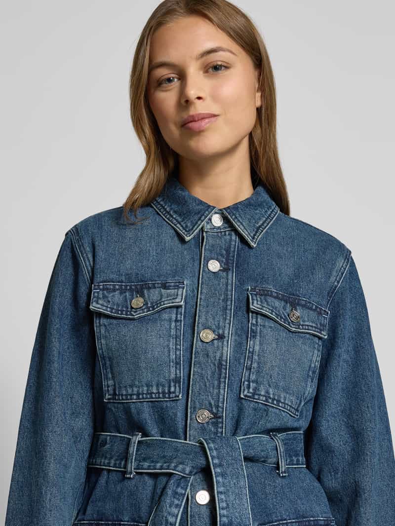 Scotch & Soda Jeansjack met knoopsluiting