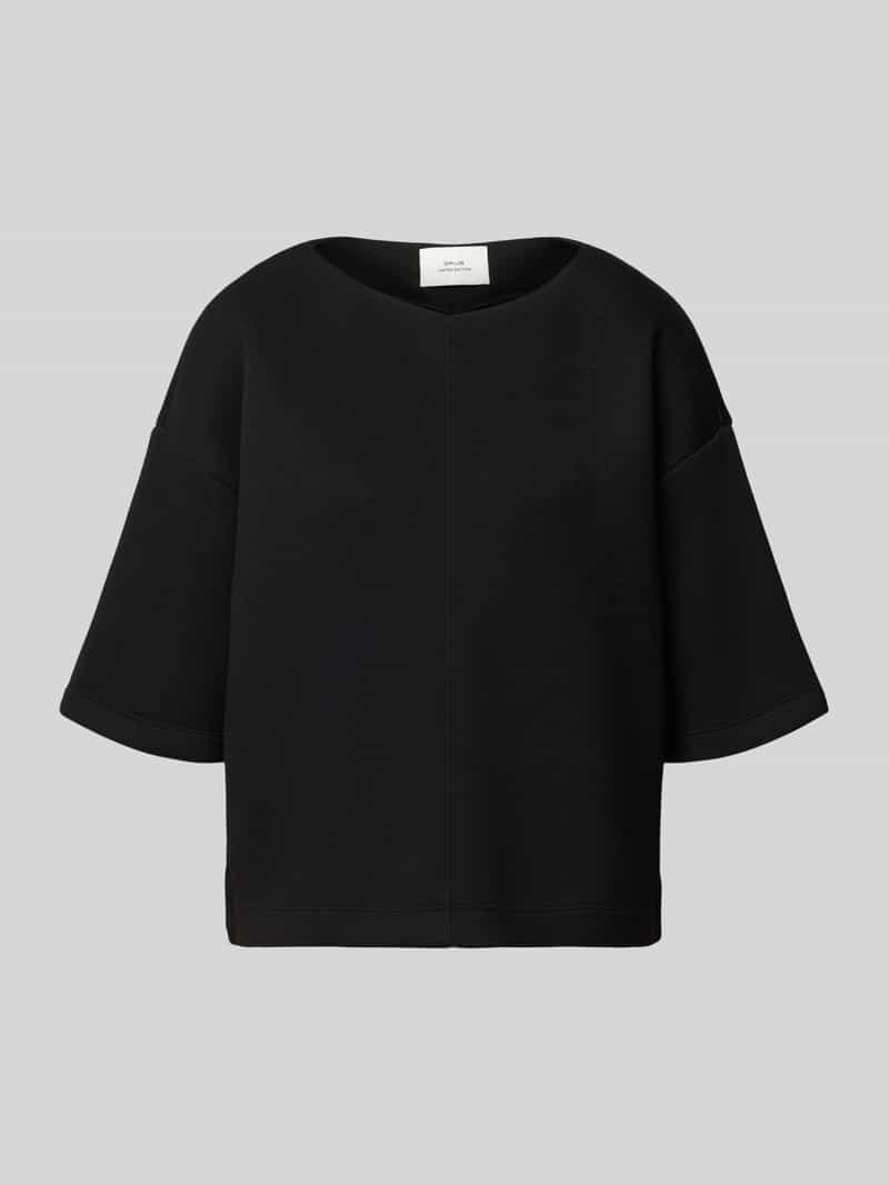 Opus Sweatshirt met ronde hals model 'Ginama'