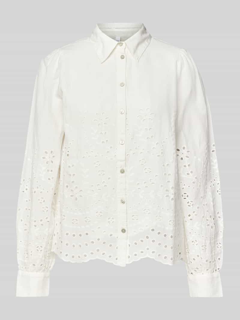 YAS Blouse met ajourpatroon model ' LUMA'
