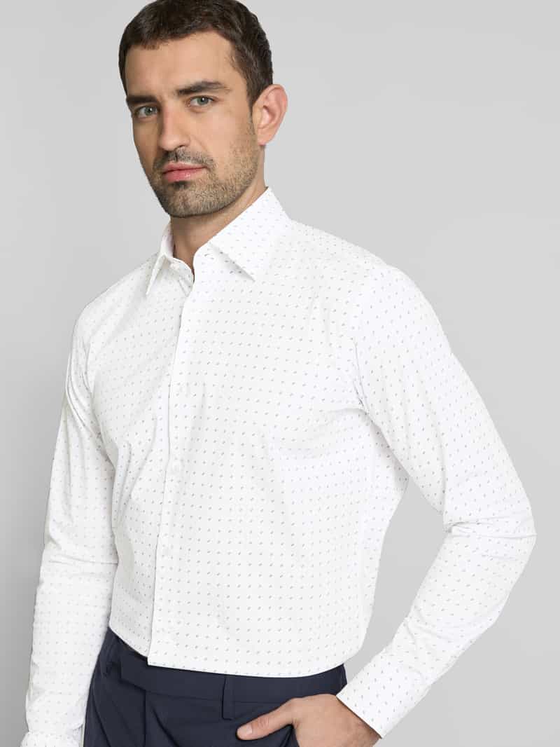 Boss Regular fit zakelijk overhemd met kentkraag model 'Joe'