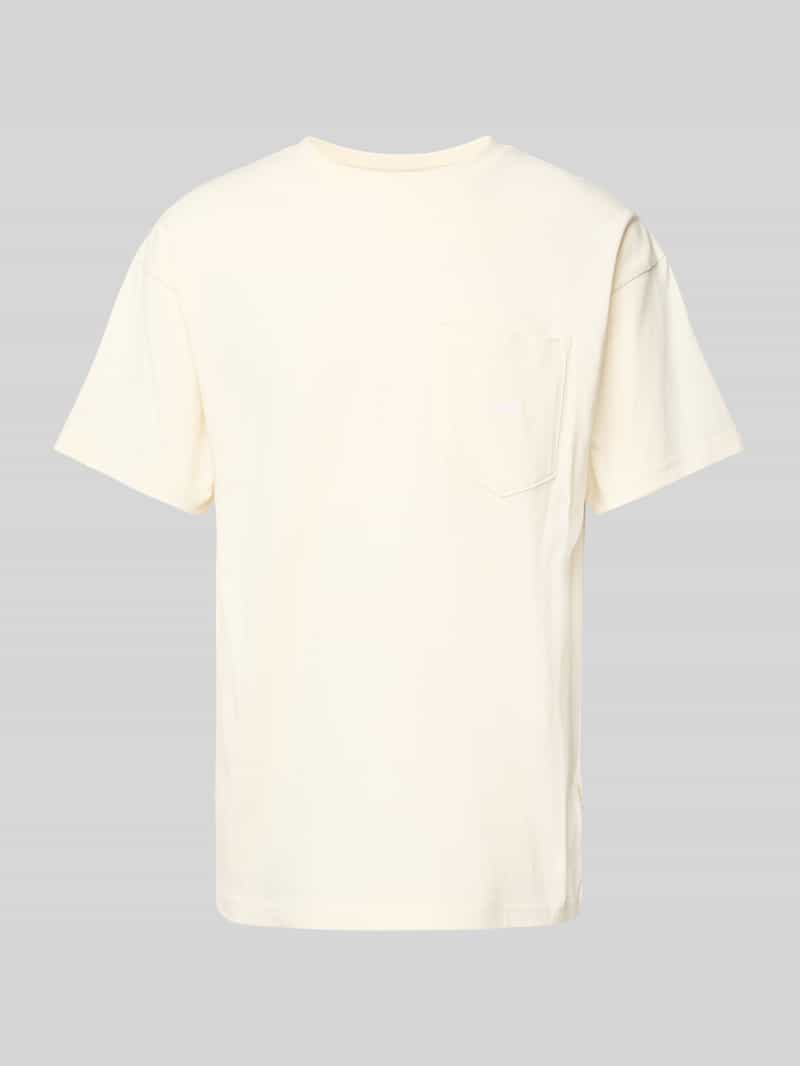 T-shirt met borstzak