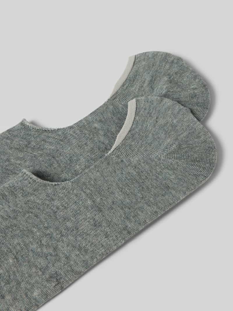 MCNEAL Kousenvoetjes in gemêleerde look in een set van 3 paar