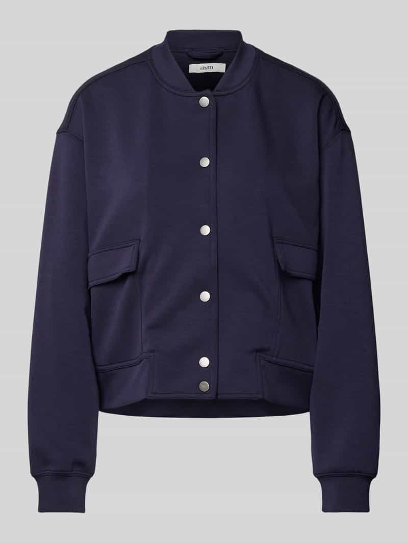 MbyM Sweatjack met opstaande kraag model 'Danni'