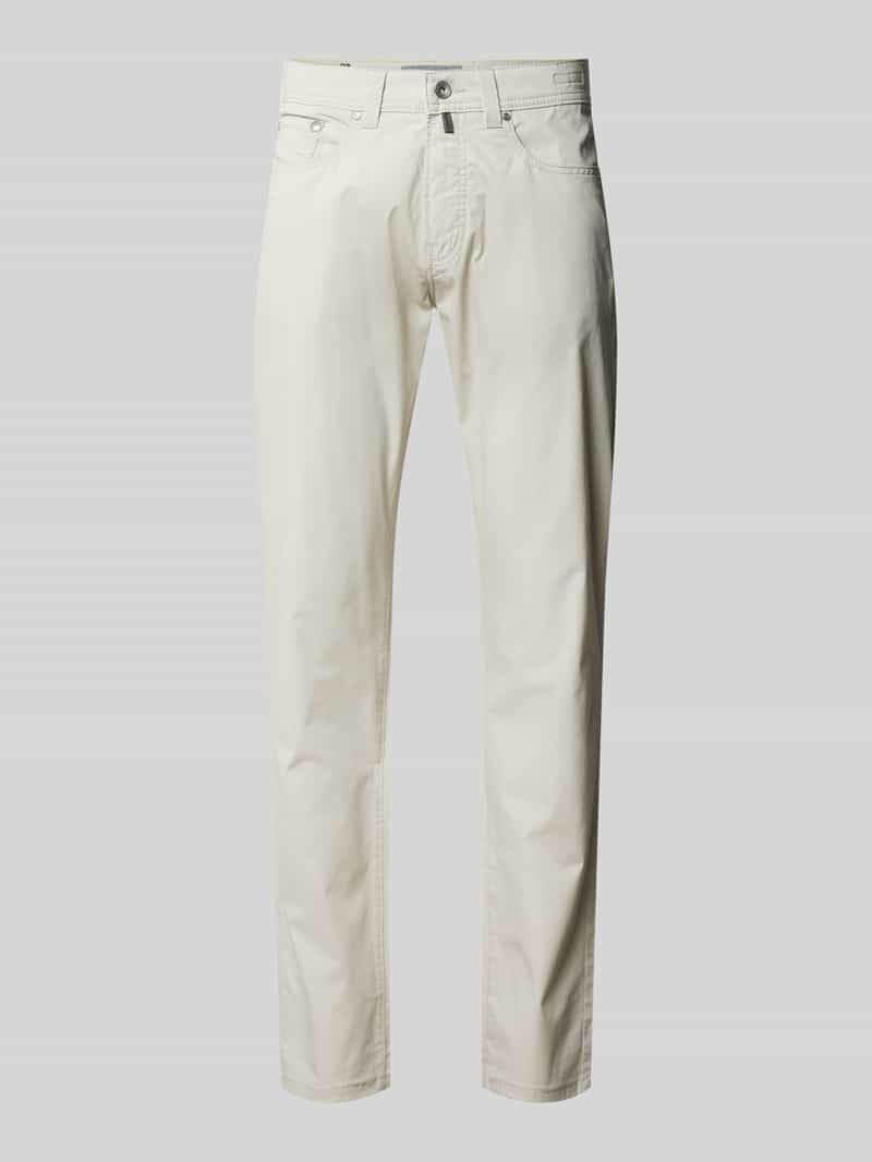 Pierre Cardin Tapered fit broek in 5-pocketmodel model 'Lyon'