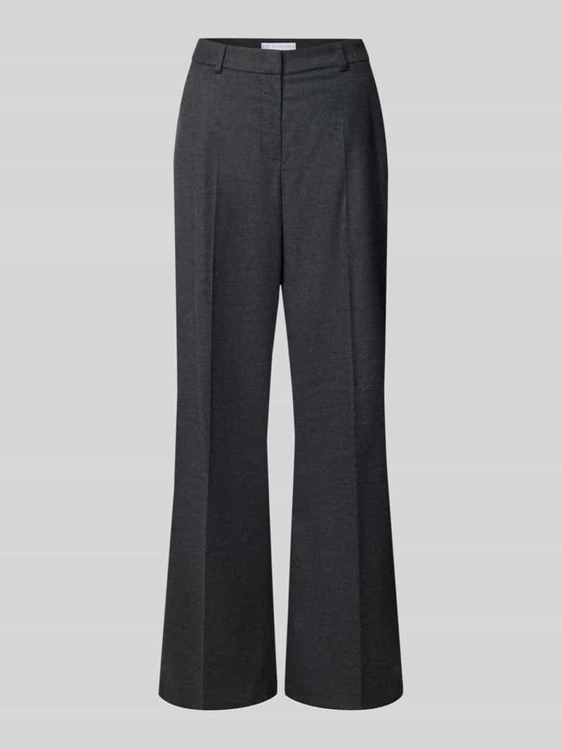 RAFFAELLO ROSSI Wide Leg chino met wol model 'MILARA'