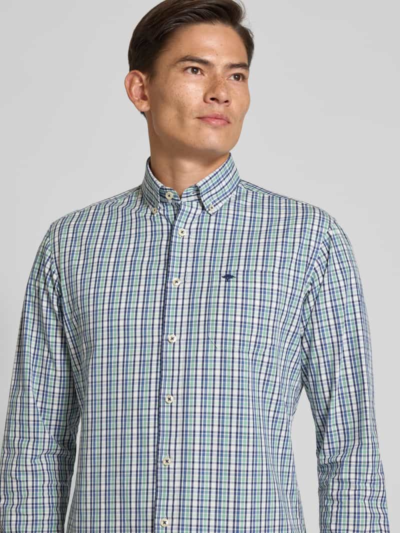 FYNCH-HATTON Regular fit vrijetijdsoverhemd met button-downkraag