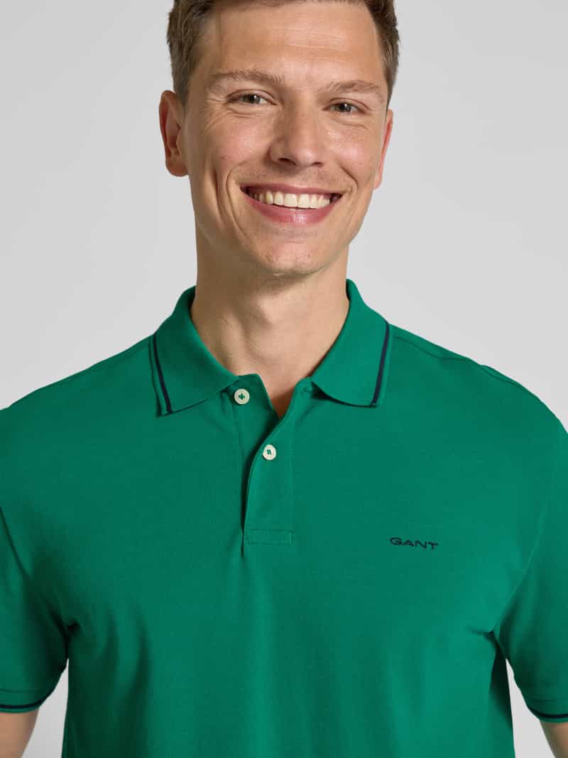 Gant Poloshirt met labelstitching