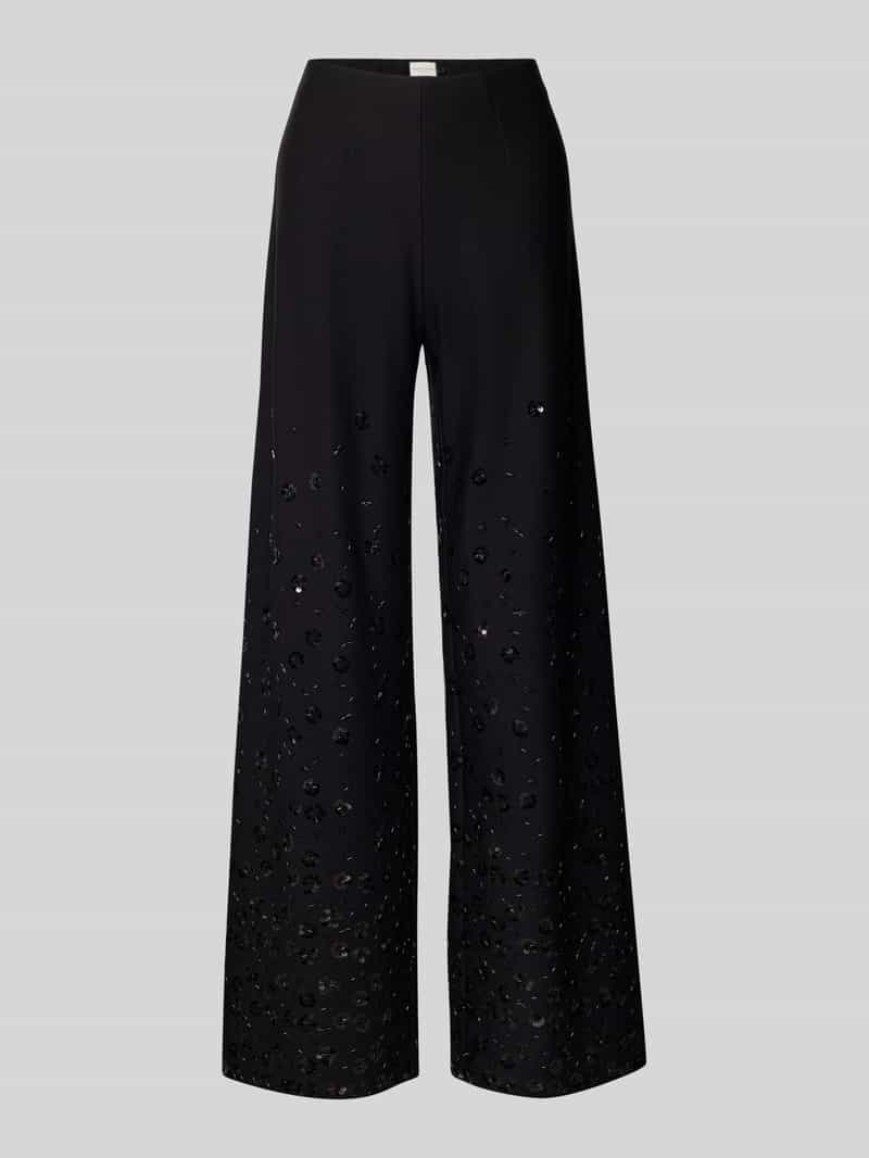 SEDUCTIVE Wide leg broek van viscosemix model 'KIMBERLEY'