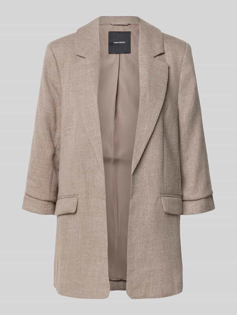 Vero Moda Regular fit lange blazer met 3 4-mouwen model 'FRIDA'