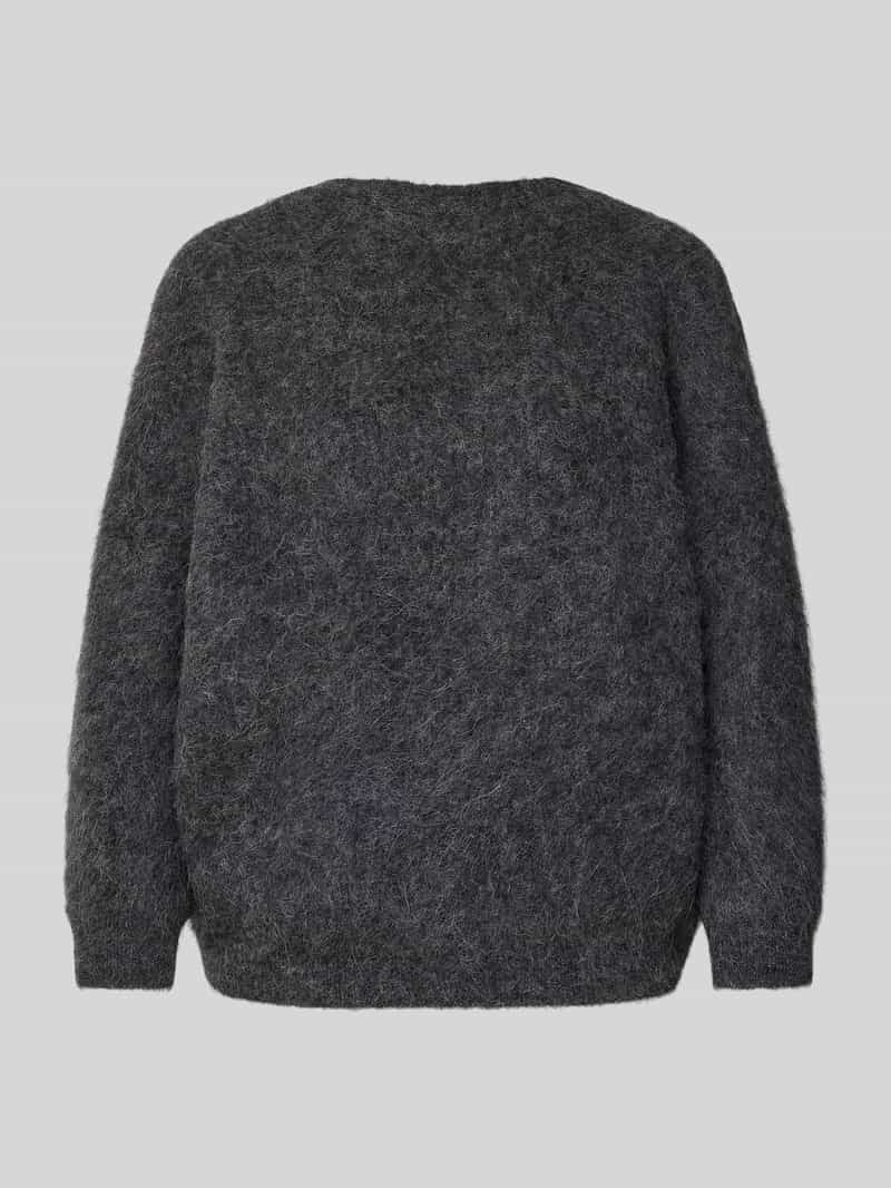 Bash Gebreide pullover met ribboorden