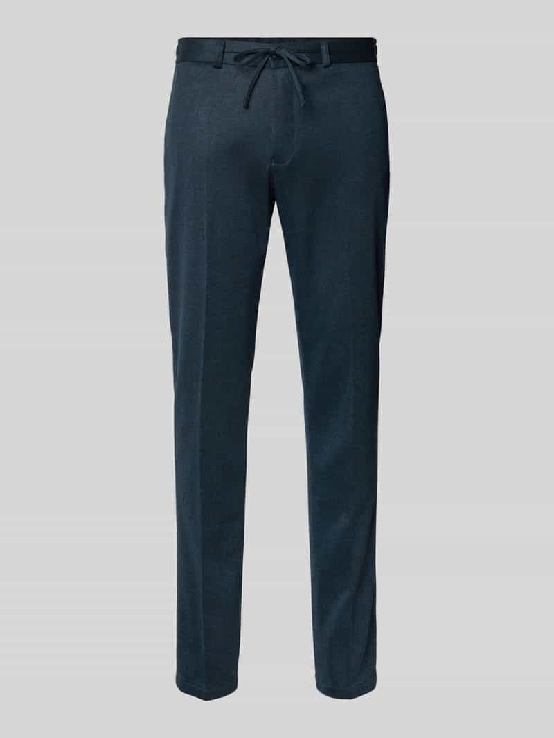 Zuitable Slim fit broek met tunnelkoord model 'SpartaFlex'