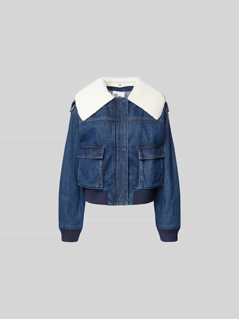 Jeansjack van puur katoen