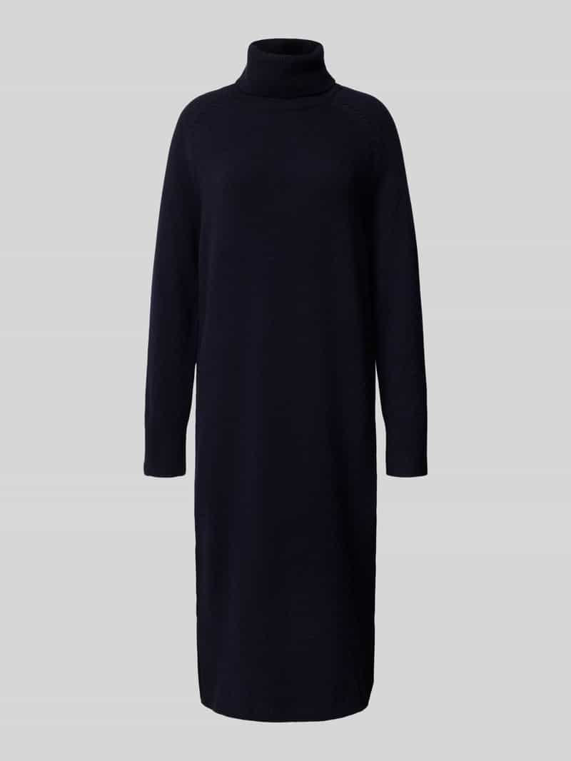 Gant Gebreid jurk met kasjmier en col