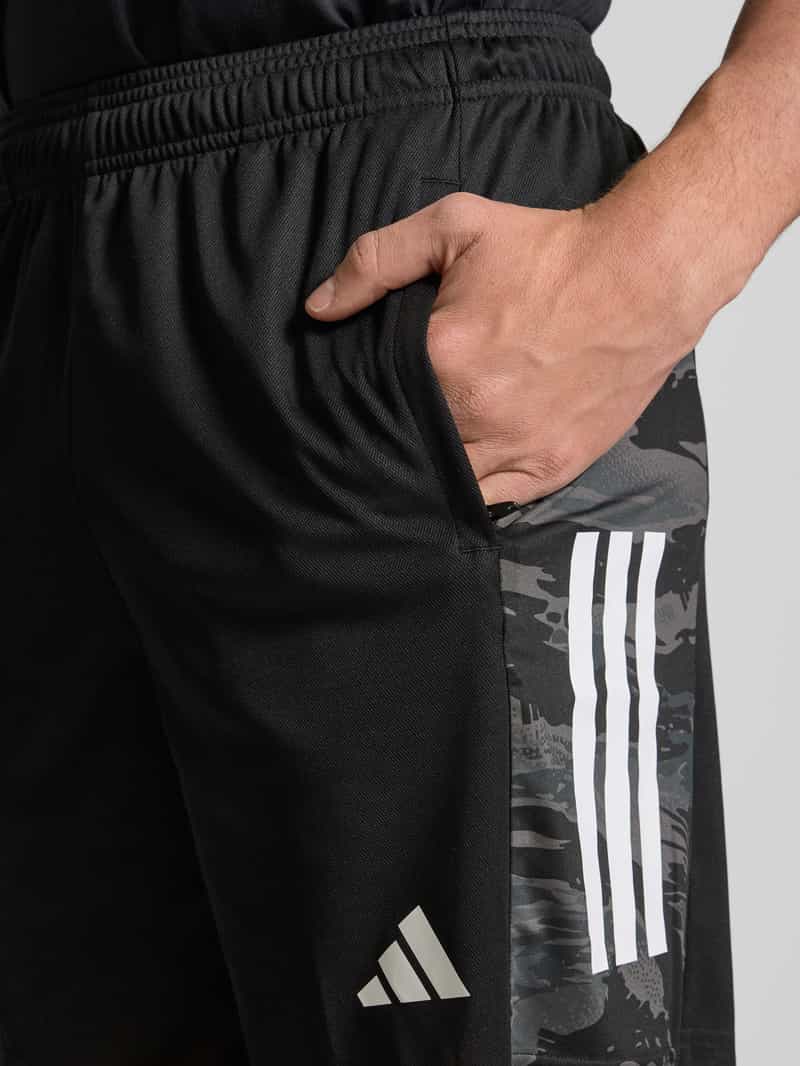 Adidas Training Korte trainingsbroek met elastische band model 'CAMO'