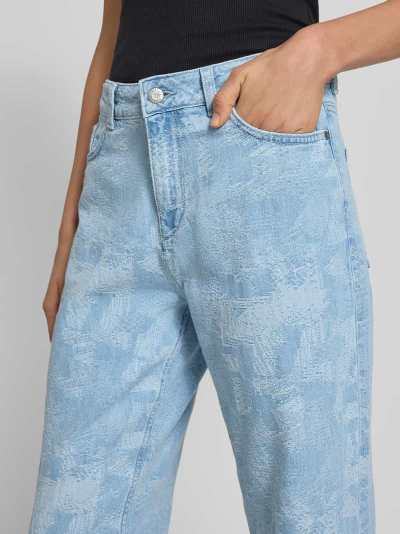 mustang Wide fit jeans met steekzakken model 'MADISON'