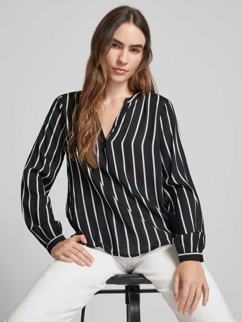 Kaffe Blouse met tuniekkraag model 'beathe'