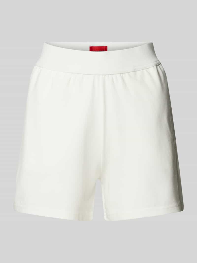 HUGO Korte loose fit pyjamabroek met elastische band model 'SHUFFLE'