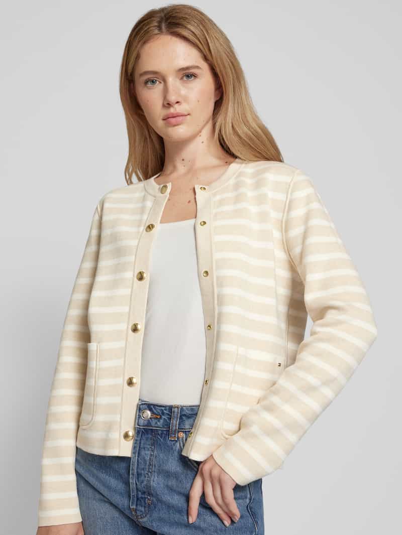 Tommy Hilfiger Cardigan met opgestikte zakken