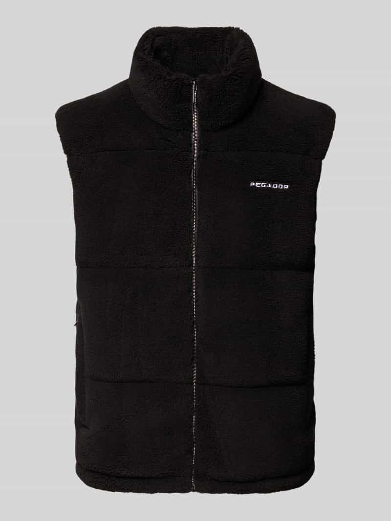 Pegador Bodywarmer met opstaande kraag en labelstitching model 'LANDIN'
