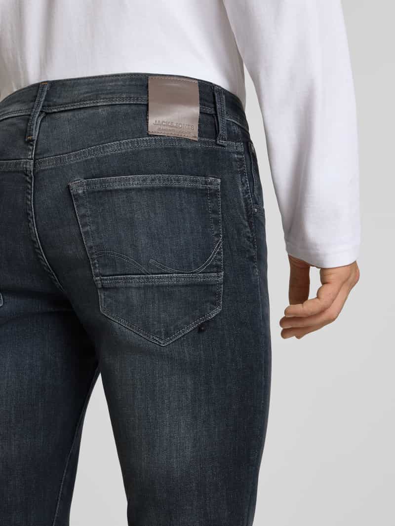 jack & jones Slim fit jeans in used-look model 'GLENN'