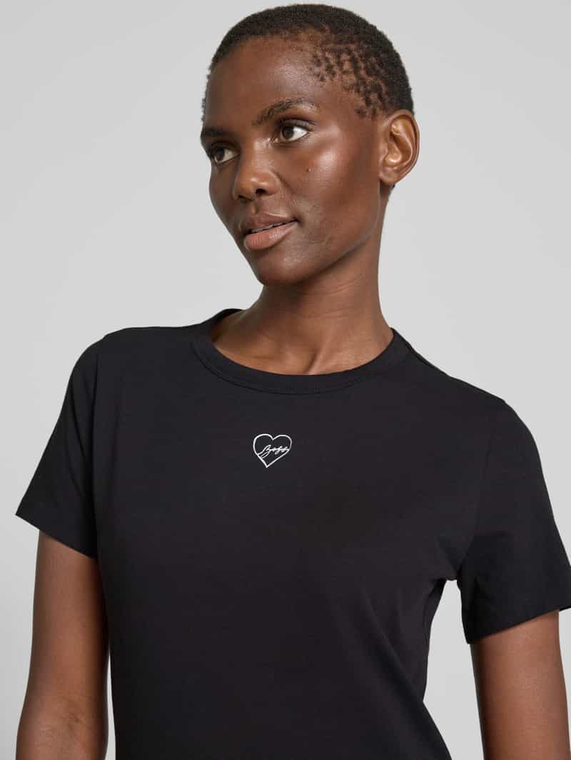 Boss Orange T-shirt met labelprint model 'Elogo'
