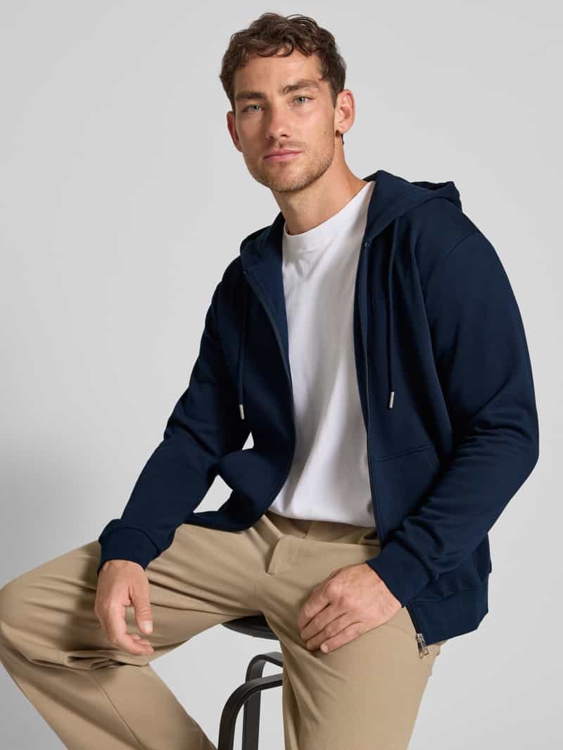 Tom Tailor Denim Regular fit sweatjack van katoenmix