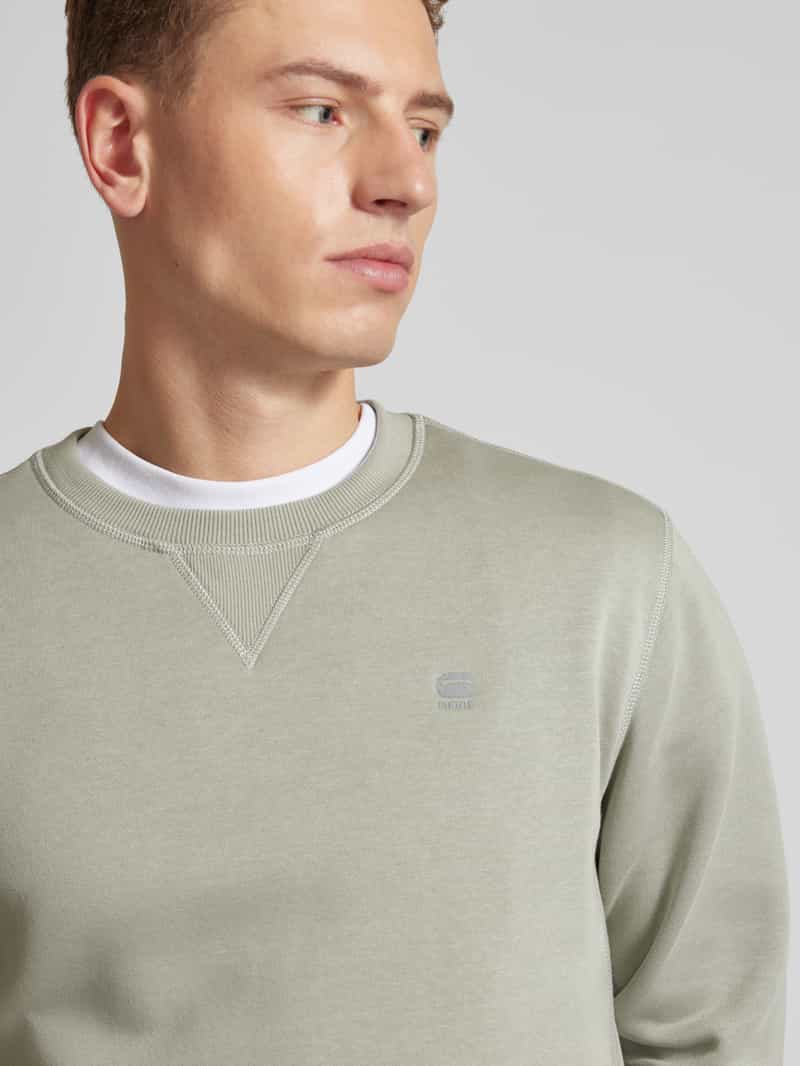 G-Star Raw Sweatshirt met labelstitching