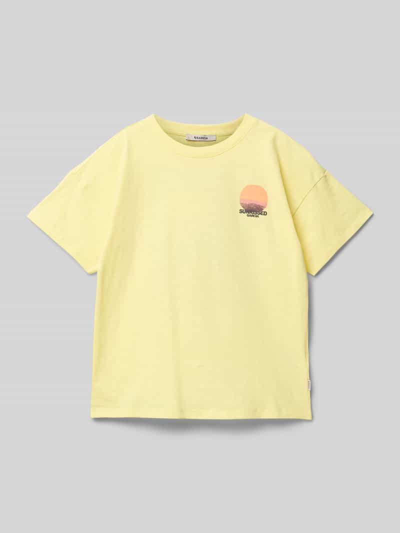Garcia T-shirt met labelprint