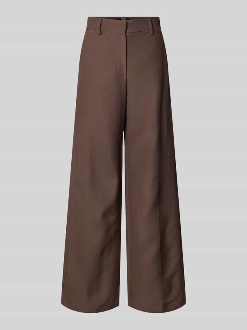 Weekend Max Mara Wide leg stoffen broek met katoen model 'BALLO'