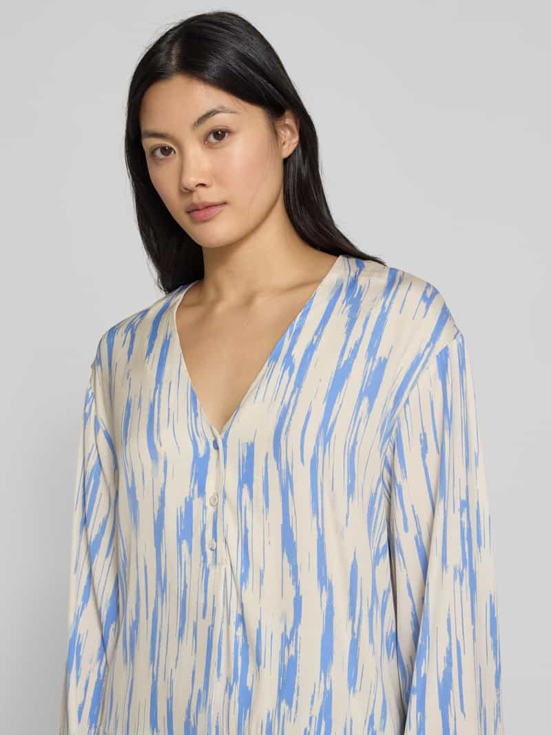 Selected Femme Regular fit blouse van viscose met V-hals model 'BAELA'