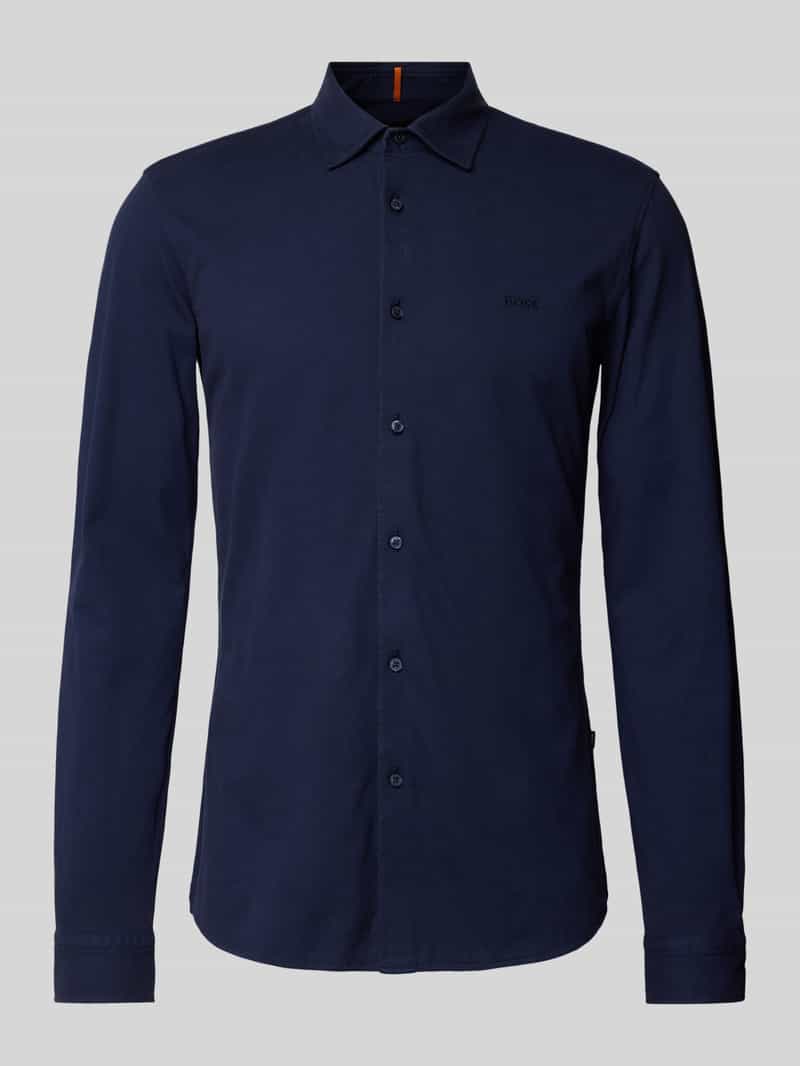 Boss Orange Regular fit vrijetijdsoverhemd met kentkraag model 'Mysoft'