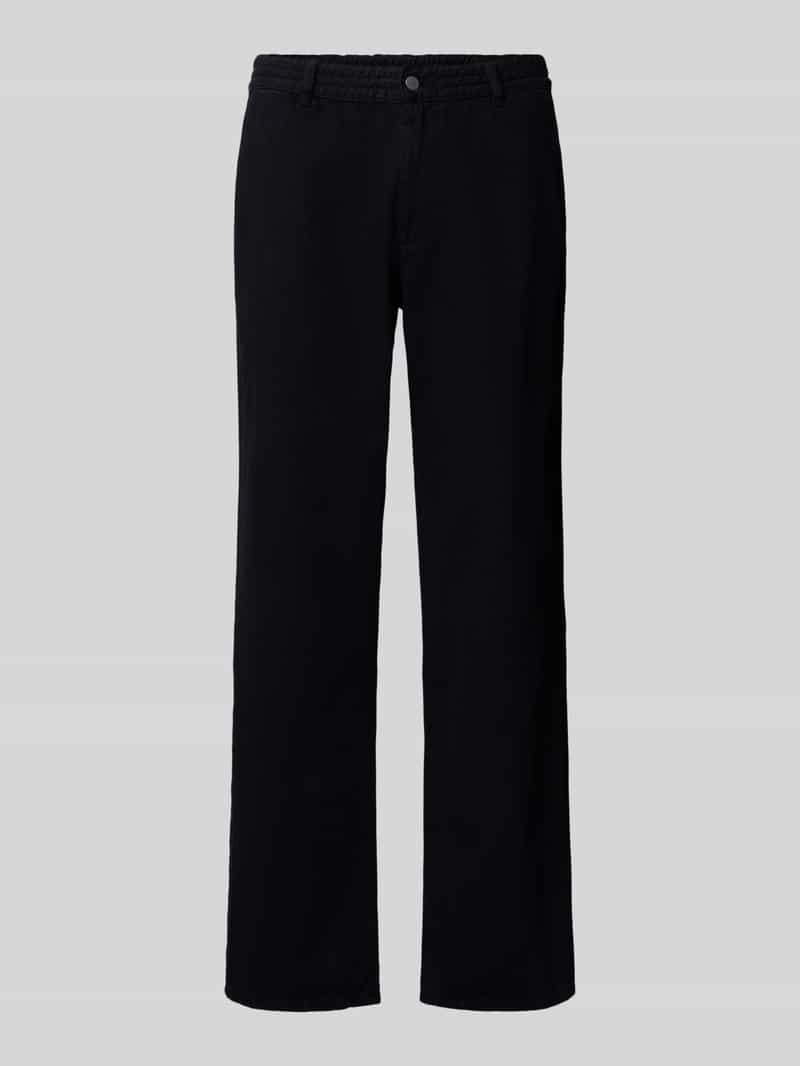 Forét Straight leg broek met steekzakken model 'CLAY'