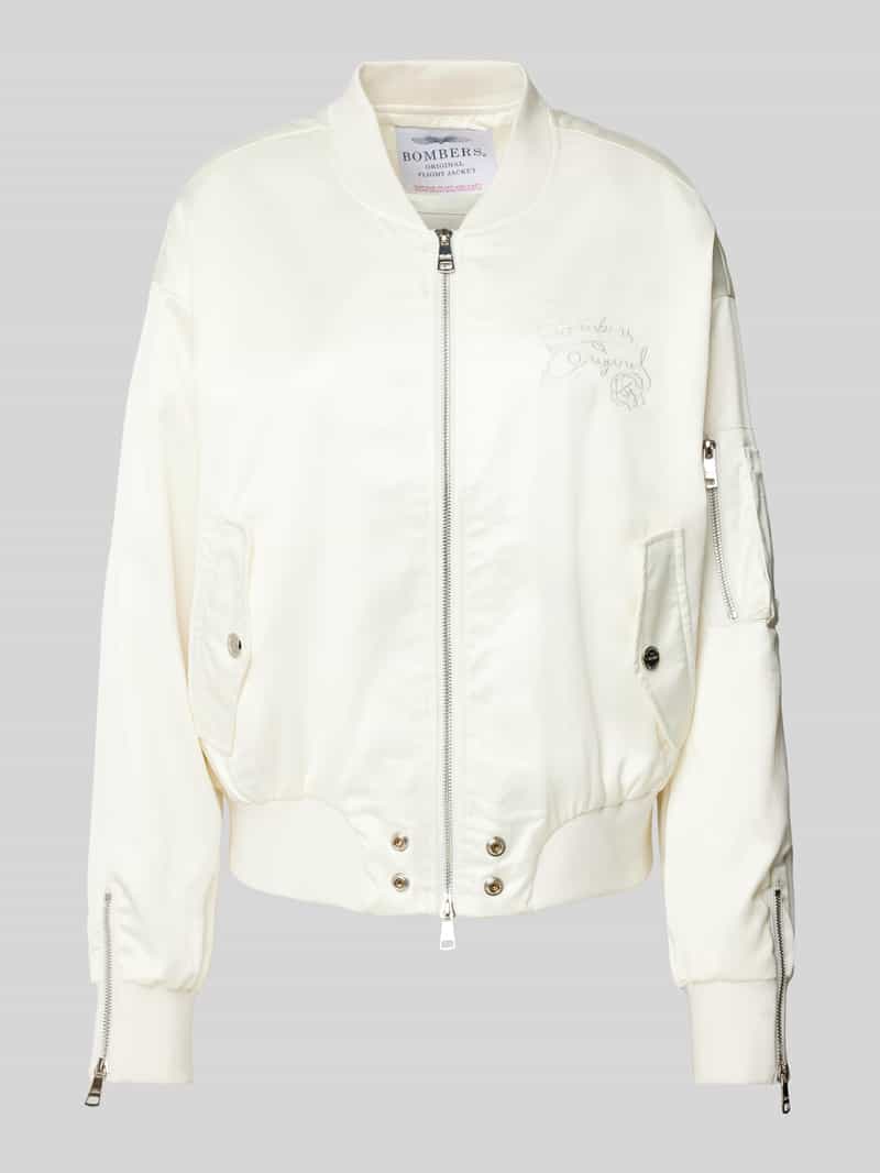 Original Bombers Bomberjack met labelstitching