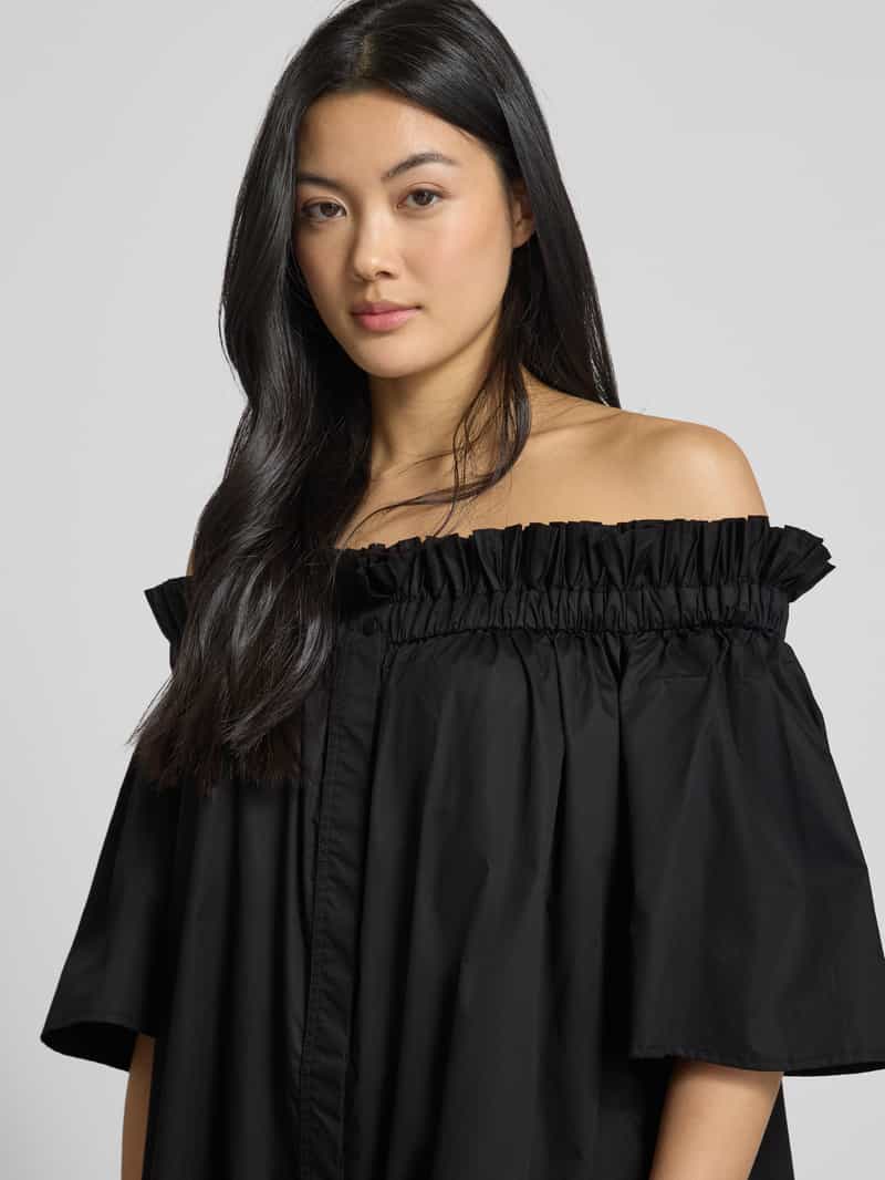 Copenhagen Muse Midi-jurk met knoopsluiting model 'SHIRLEY-DRESS'