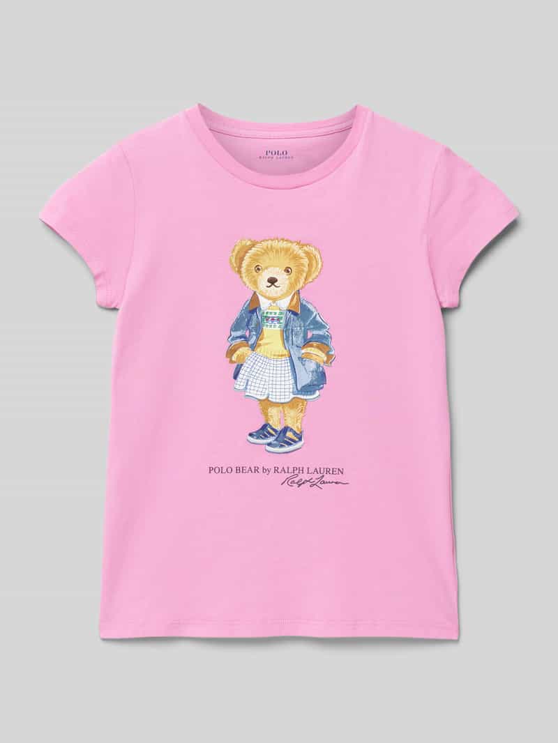 Polo Ralph Lauren Kids T-shirt met motief- en labelprint