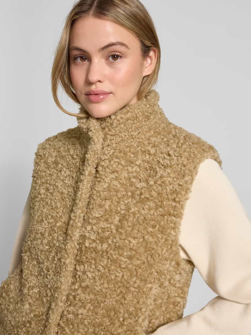 BRAX Gilet met teddybont model 'STYLE.OSLO'
