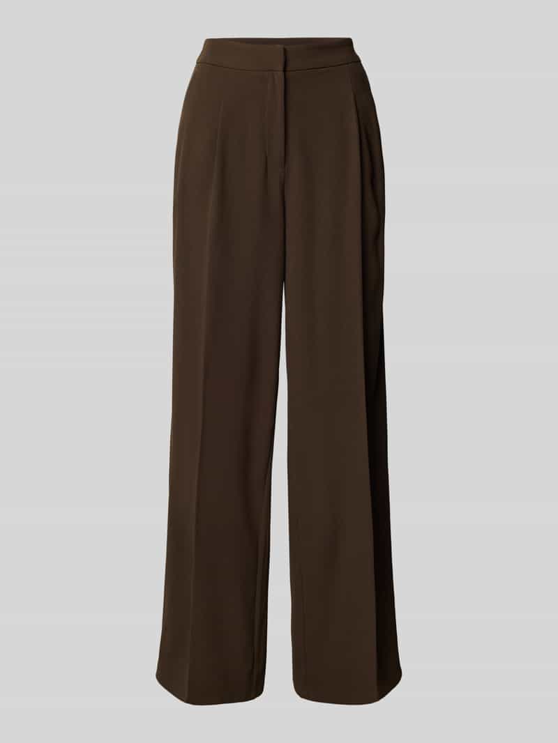 Selected Femme Loose fit bandplooibroek met steekzakken opzij model 'TINNI'